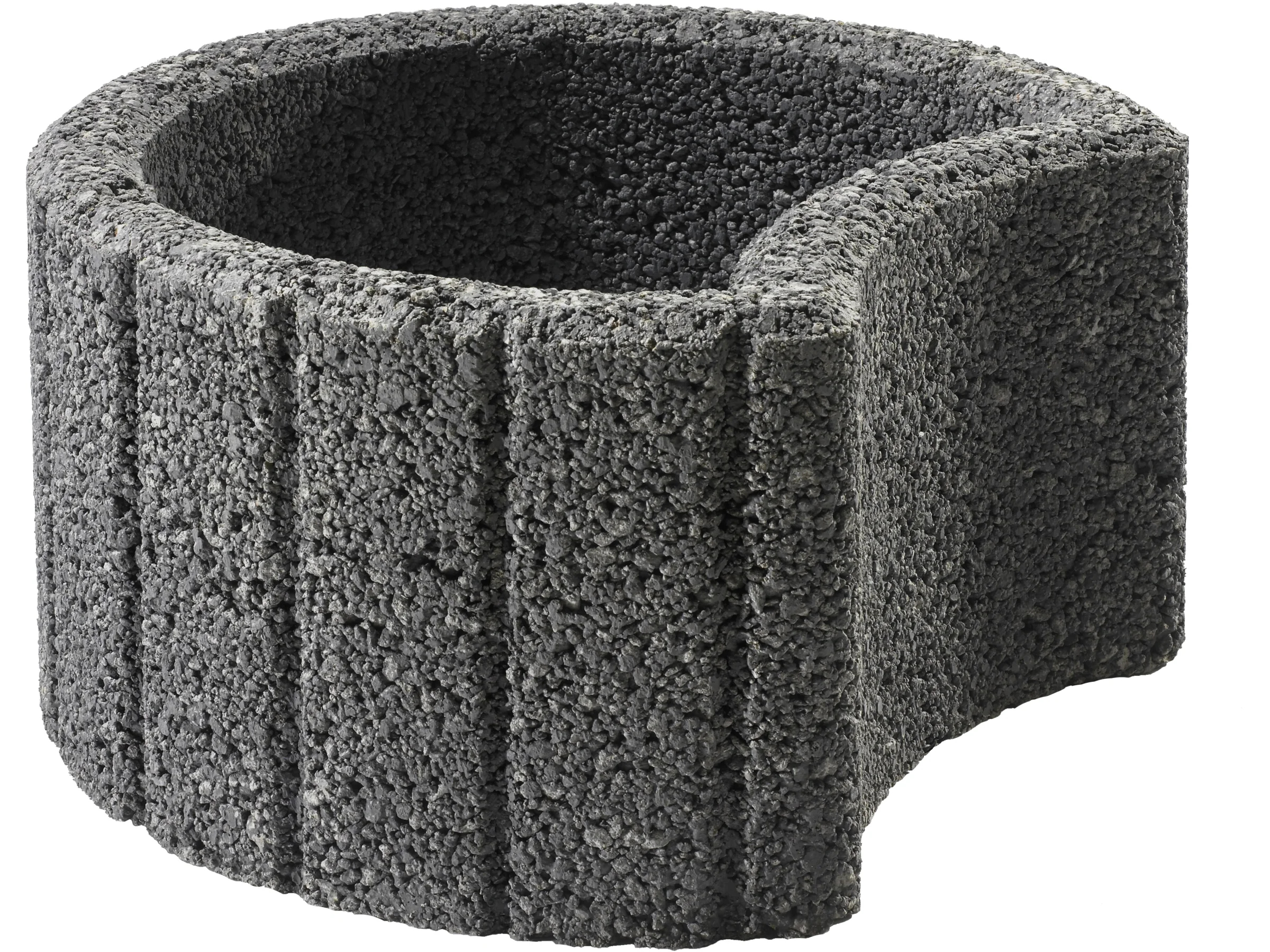 Pflanzring Groß Anthrazit ca. 48 cm x 25 cm
