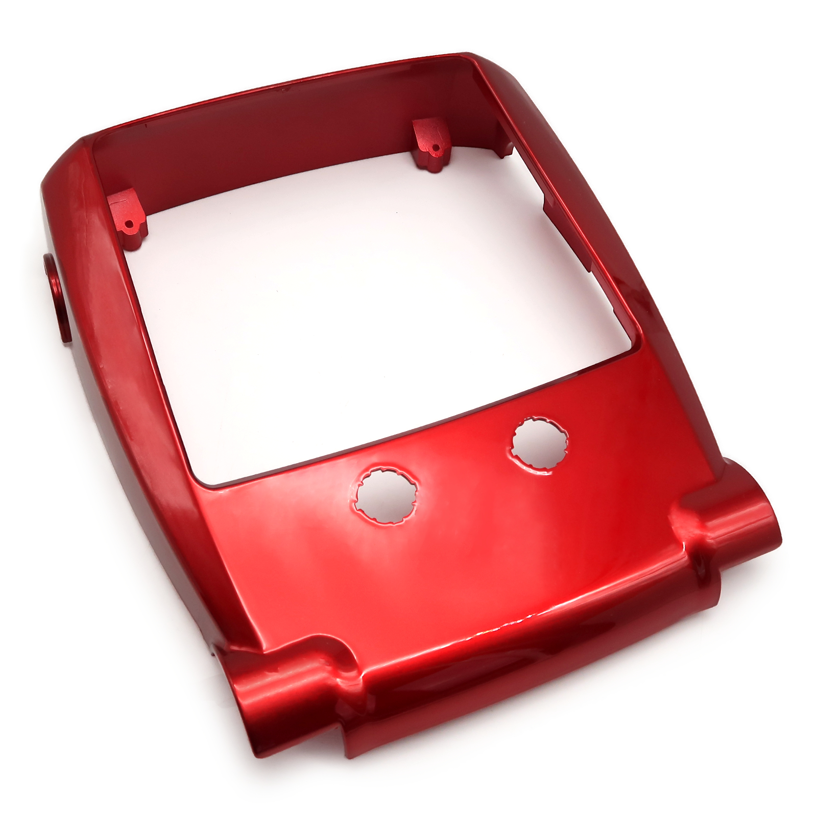 Rolektro Verkleidung, Tacho oberer Part, Rot für MX4