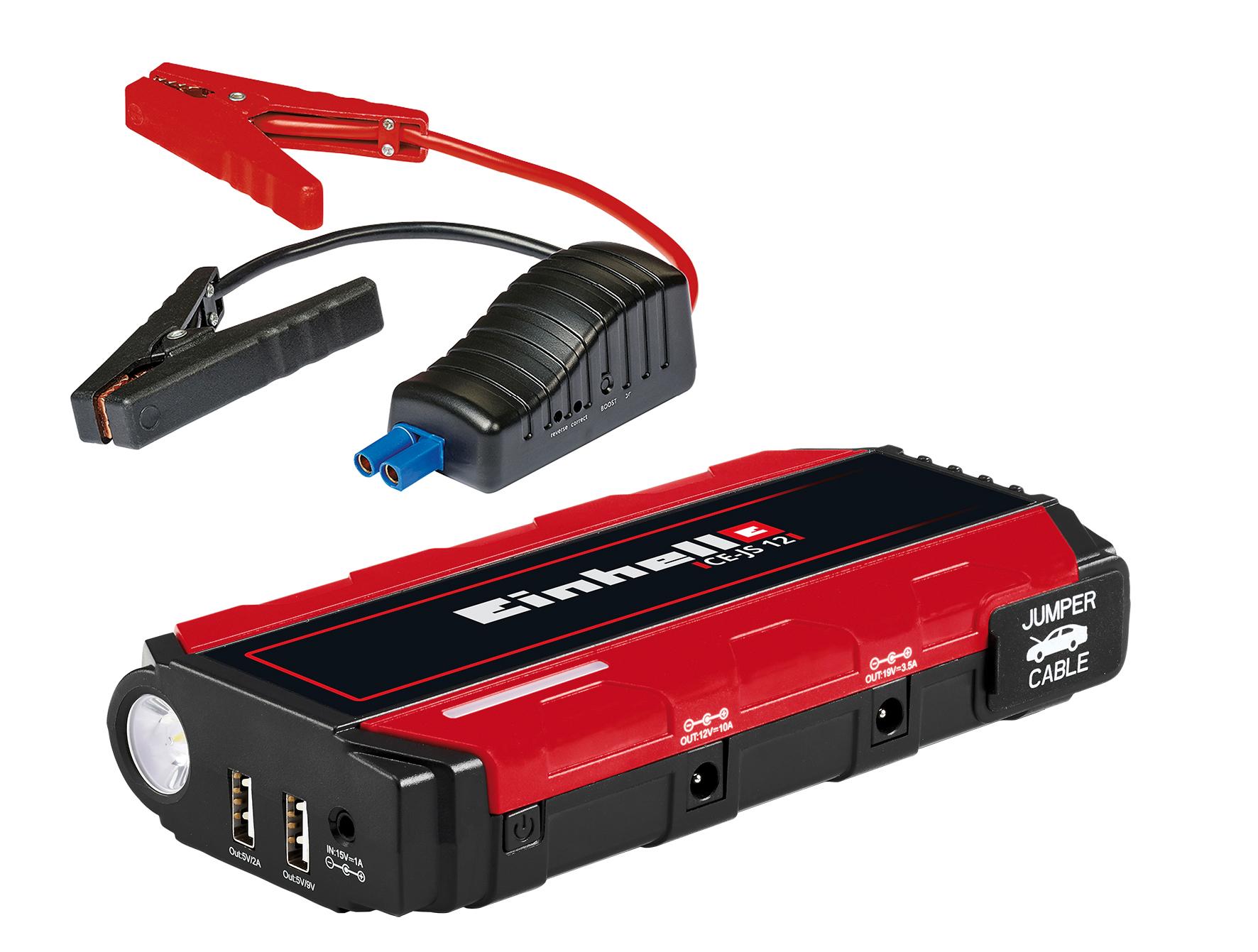 Einhell Starthilfe / Energiestation / Jump-Start - Power Bank CE-JS 12