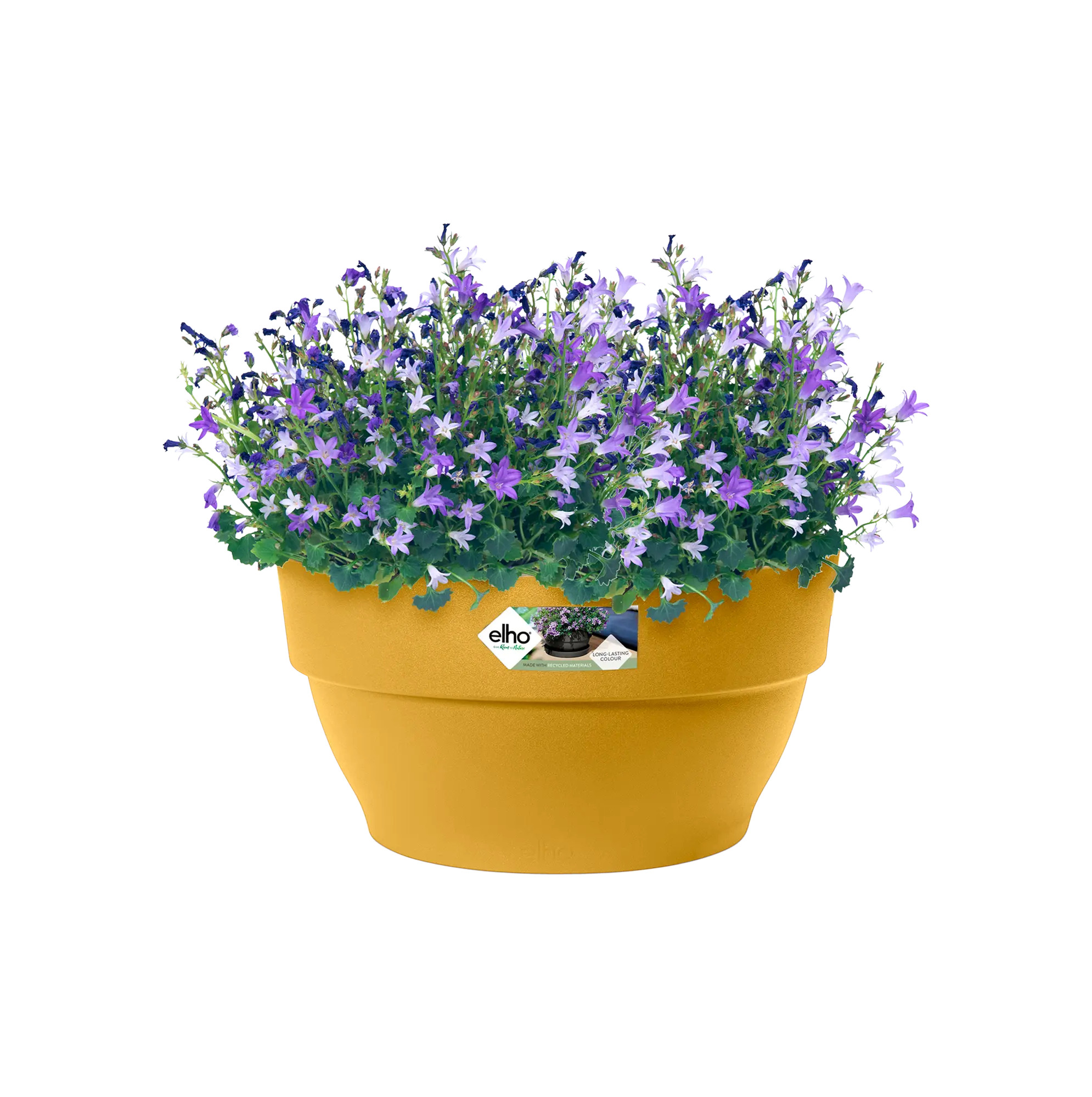 elho® Blumentopf Vibia Campana Schale 34cm honig gelb