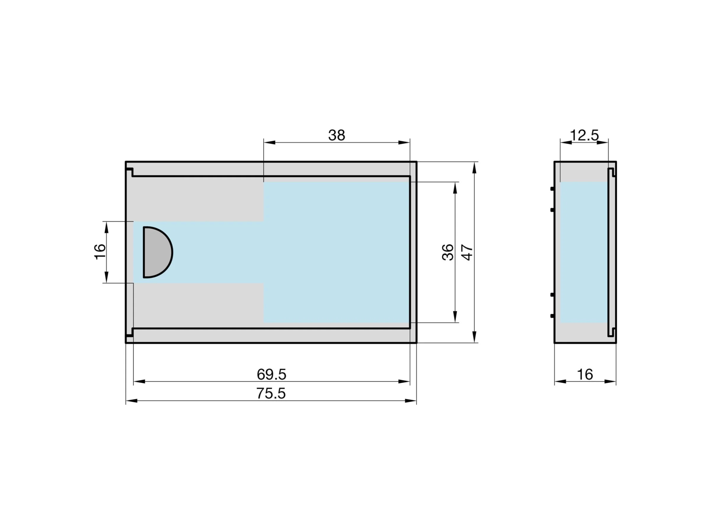 Basi Magnetische Schlüsselbox SBO 210