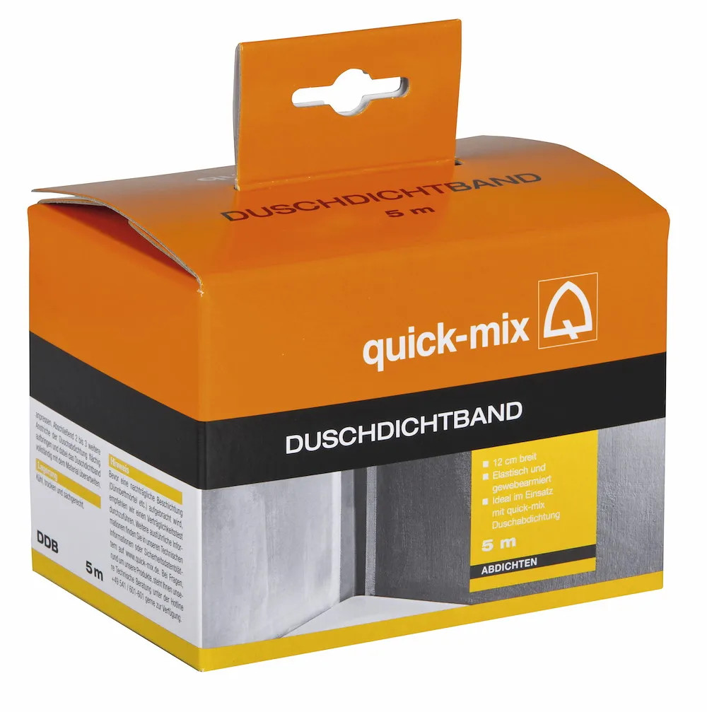 Duschdichtband 5 m – elastisches Abdichtband für Dusche & Bad