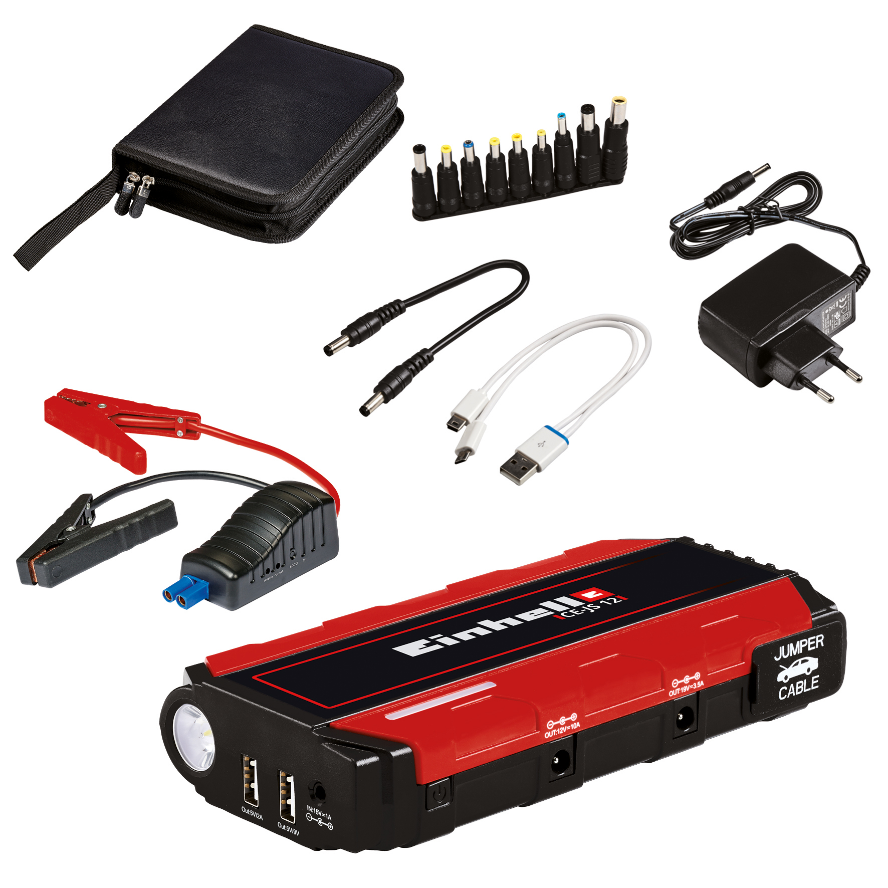 Einhell Starthilfe / Energiestation / Jump-Start - Power Bank CE-JS 12