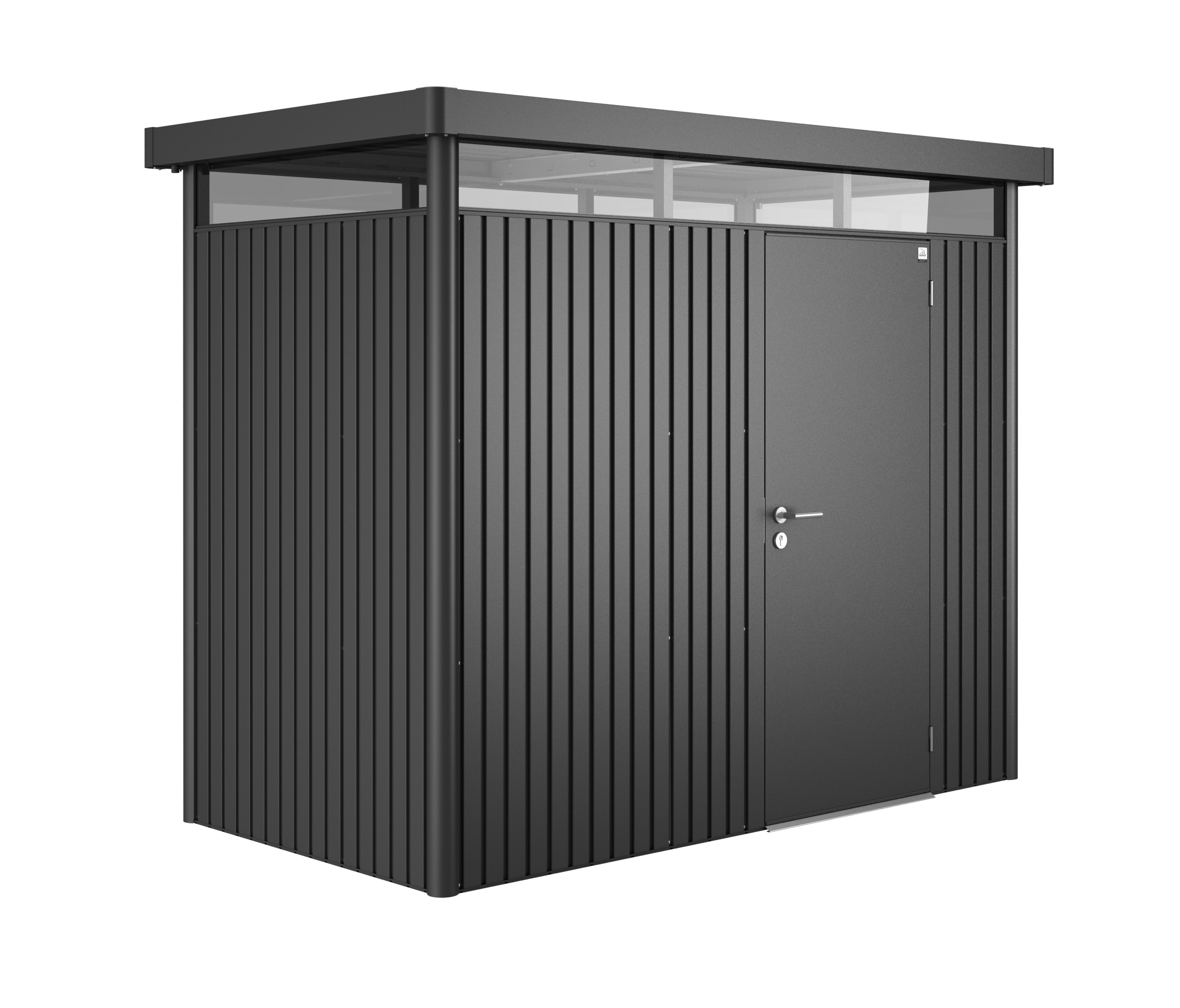 Gerätehaus Biohort HighLine H1 dunkelgrau-metallic 275x155cm