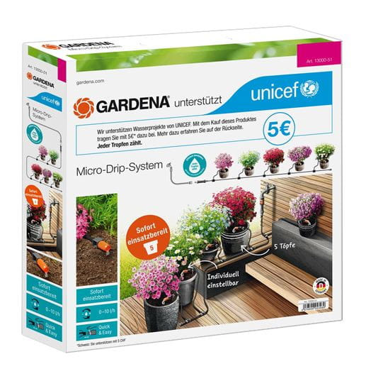 Gardena Start Set Pflanztöpfe S