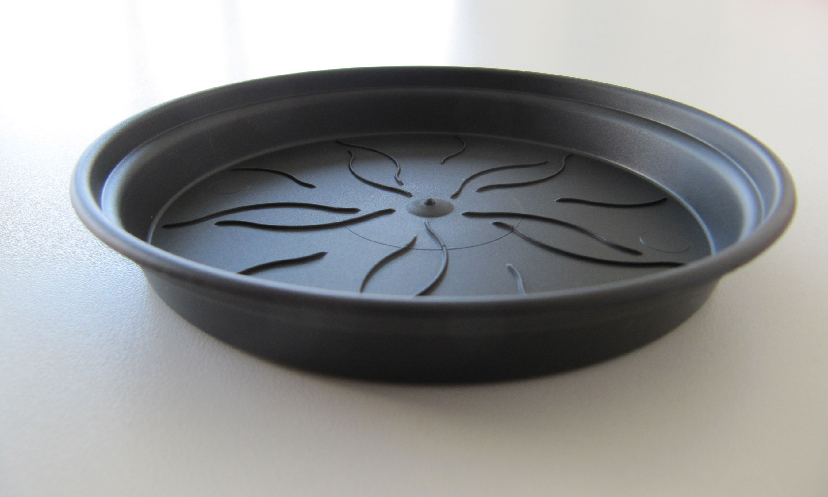 Untersetzer Blumentopf elho Pflanzkübel Green Basics Ø 14cm schwarz