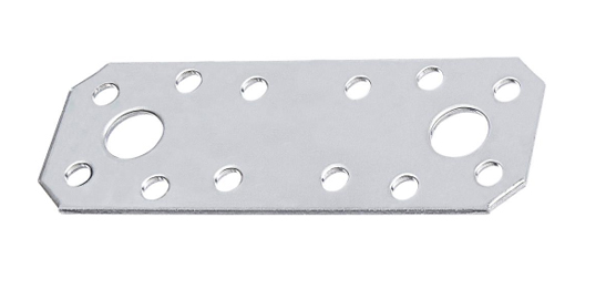 Flachverbinder Alberts Edelstahl 96x35mm