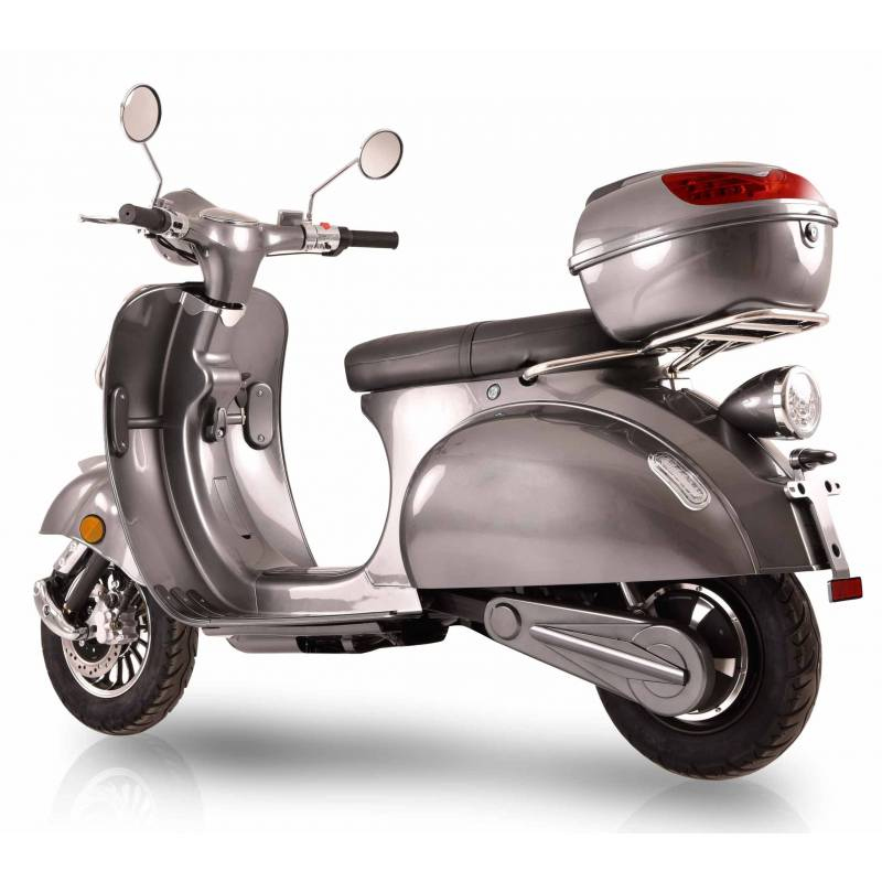 Elektroroller Retro 72 / Elektro-Roller Ginabella Classico 3000 grau