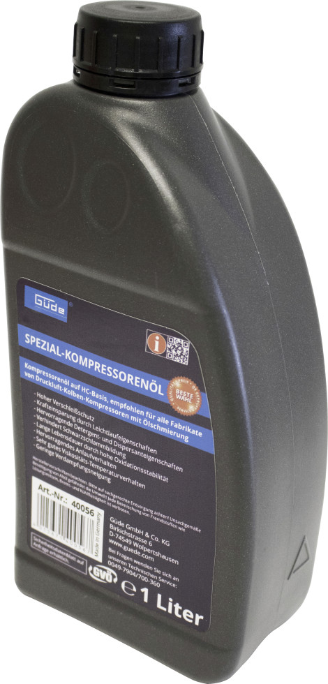 Güde Kompressorenöl 1L Druckluft Öl