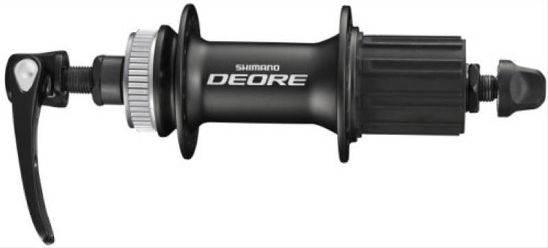 Hinter-Radnabe Shimano Deore Center-Lock schwarz