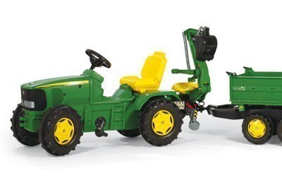 Heckbagger für Tretfahrzeug rolly Heckbagger John Deere - Rolly Toys