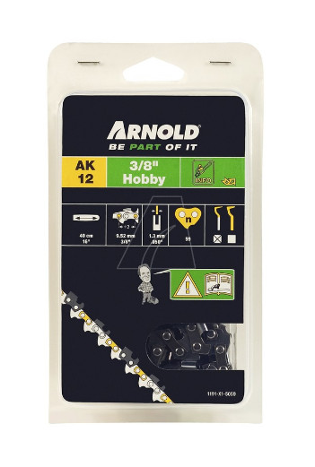 ARNOLD® Sägekette 3/8" LP 1,3mm 59TG Halbmeißel