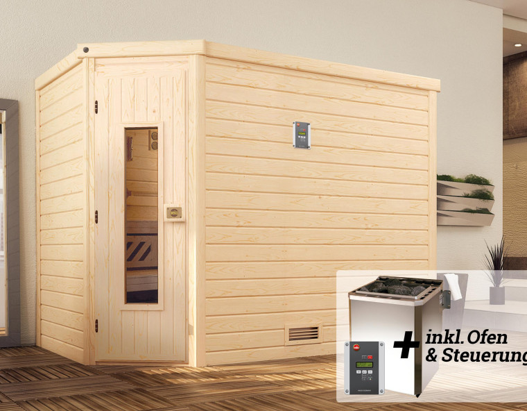 Weka Sauna TURKU 7,5 kW BioS MT Gr.3