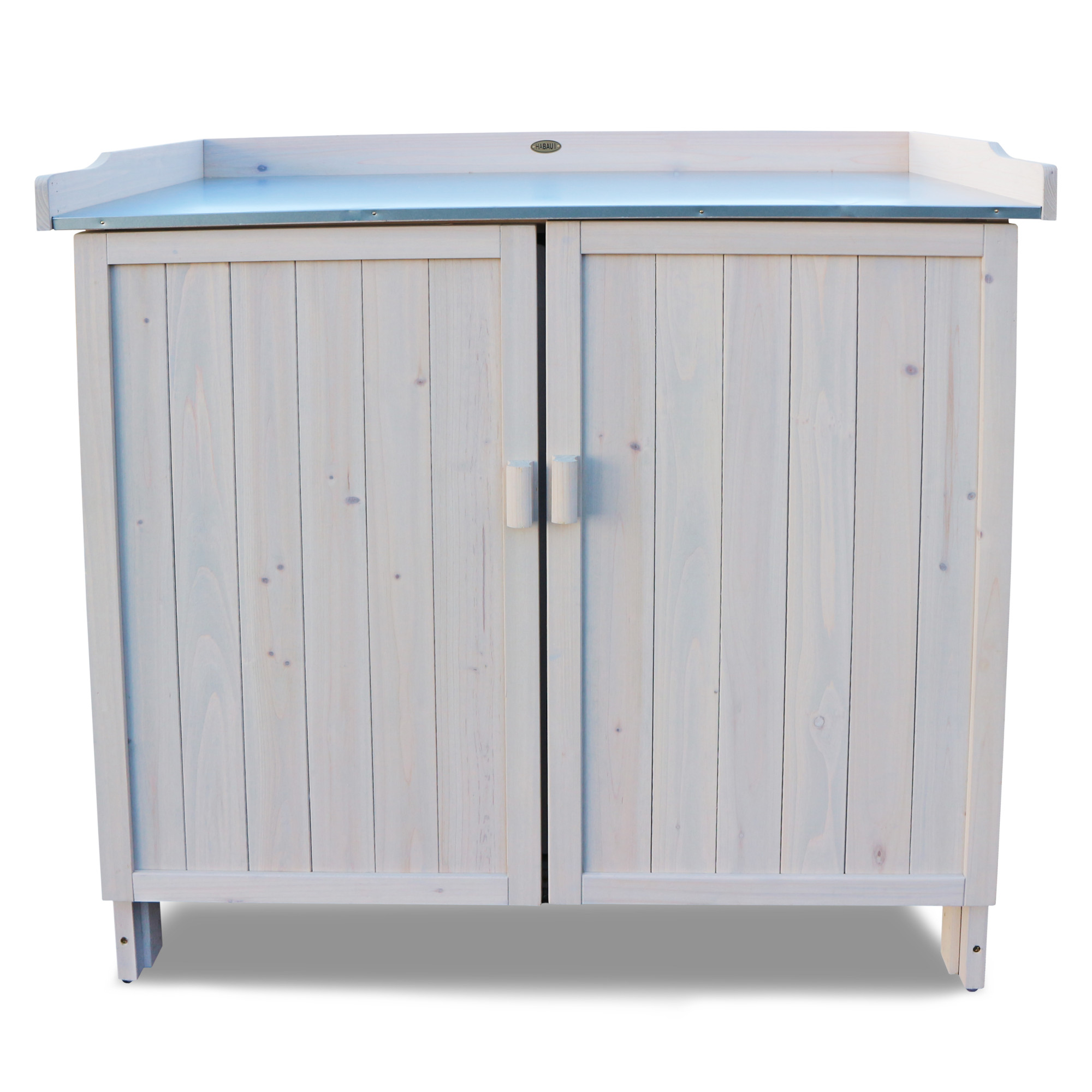 Pflanztisch / Gartentisch / Grilltisch / Terrassenkommode Habau Lino