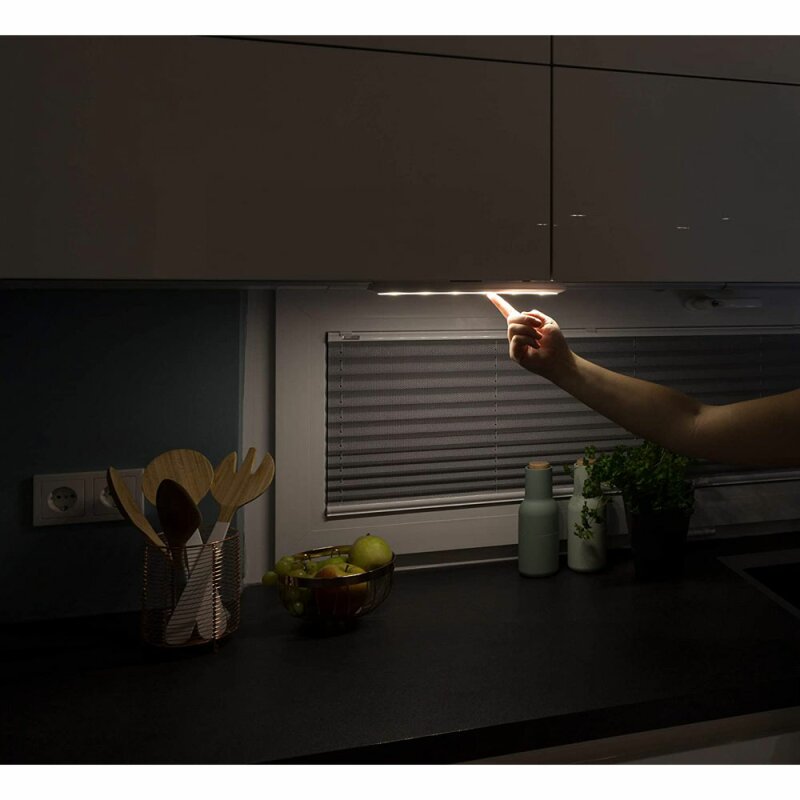 Müller-Licht LED Unterbauleuchte Mobina Push 30 Weiß 2W 200lm