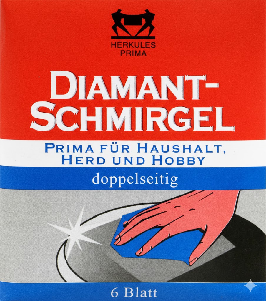 Herkules Diamant-Schmirgel – Doppelseitig (6 Blatt)