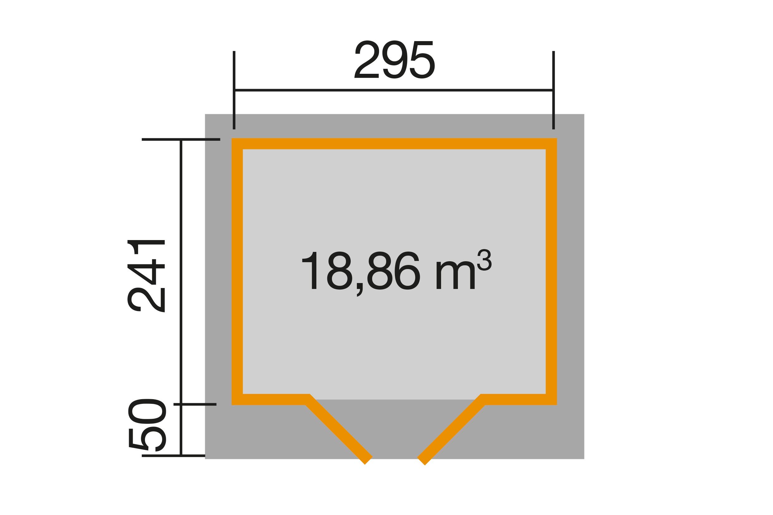 weka Designhaus 126 Gr.2, grau, 28 mm, DT
