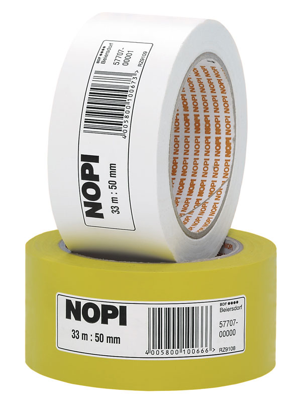 NOPI® Abdeckband / Malerband gelb 50 mm x 33 m