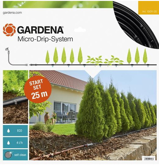 GARDENA Micro-Drip-System Start-Set Pflanzreihen M 13011-20