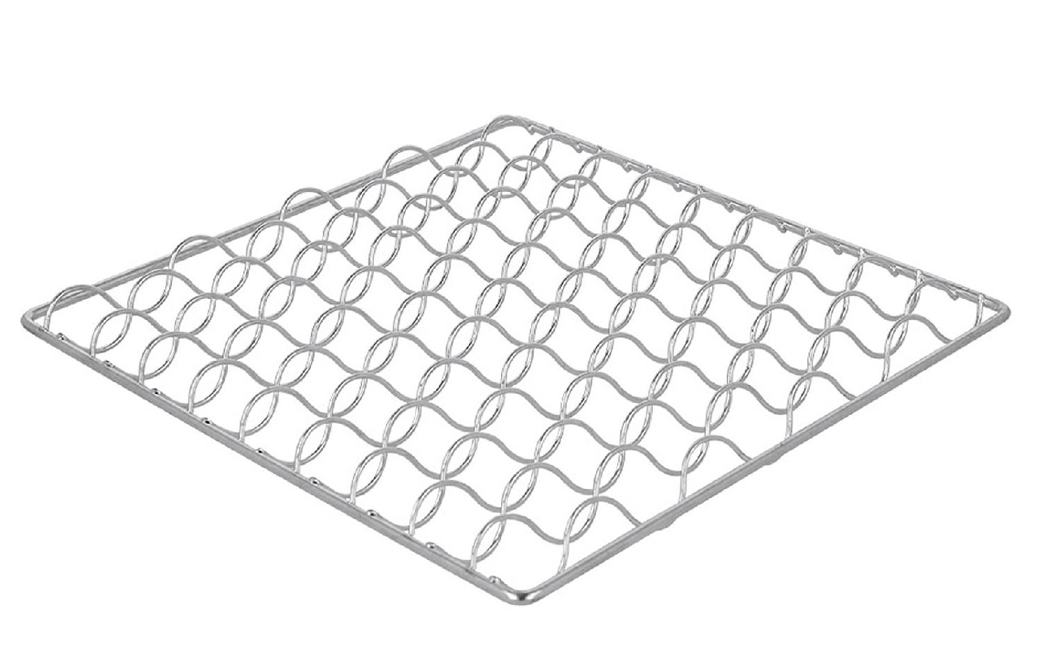 METALTEX Spiraltopfuntersetzer verzinnt 18x18cm