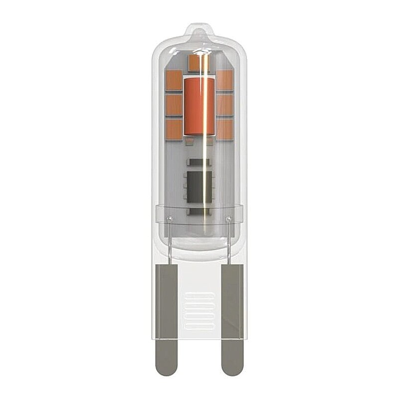 Müller-Licht LED Stiftsockellampe G9 2,3W 200lm warmweiß 2700K klar