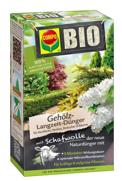 Compo BIO Gehölz Langzeit-Dünger 2kg