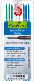 Ersatzminenset wasserfestfarblich sortiert Pica
