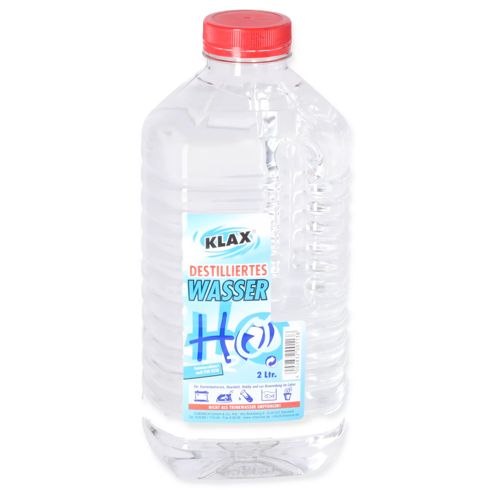 Destilliertes Wasser 2 l