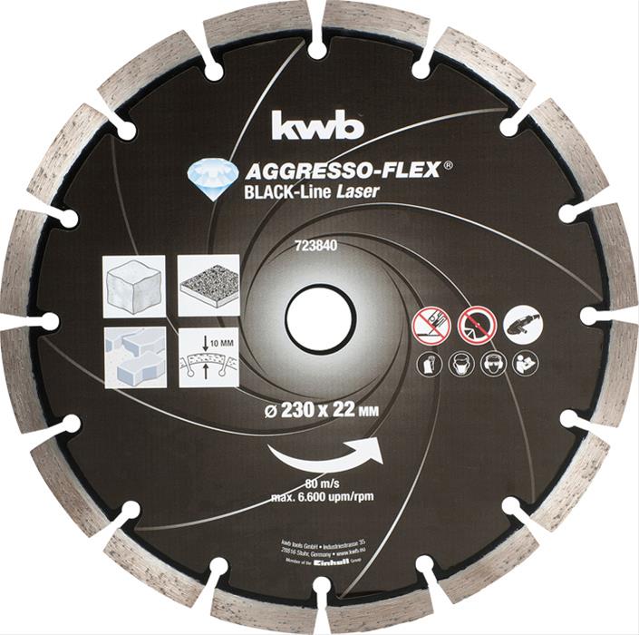 AGGRESSO-FLEX® Black-Line DIAMANT Trennscheiben ø230