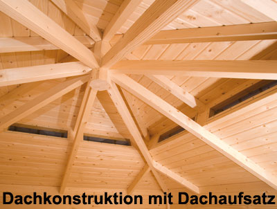 weka Gartenhaus 149 5-Eck m.Dachaufsatz Gr.2, 28 m