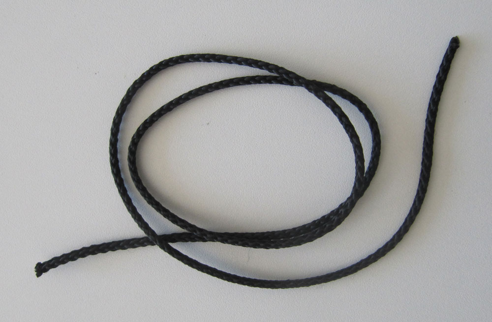 Pfeifenband Nylon 3 mm  1 m lang