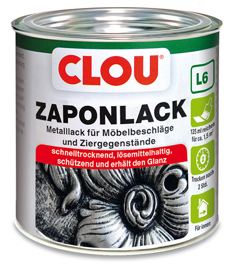 Zaponlack farblos 125 ml