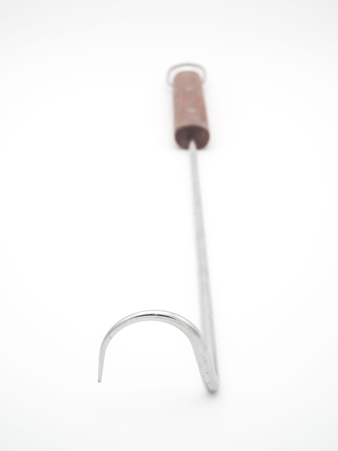 All'Grill® Grillhaken Fleischhaken mit Rosenholzgriff 47cm