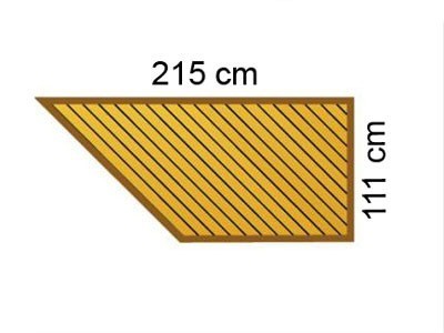 weka Sonnendeck für 593 B Gr.1, 594 und 594 A