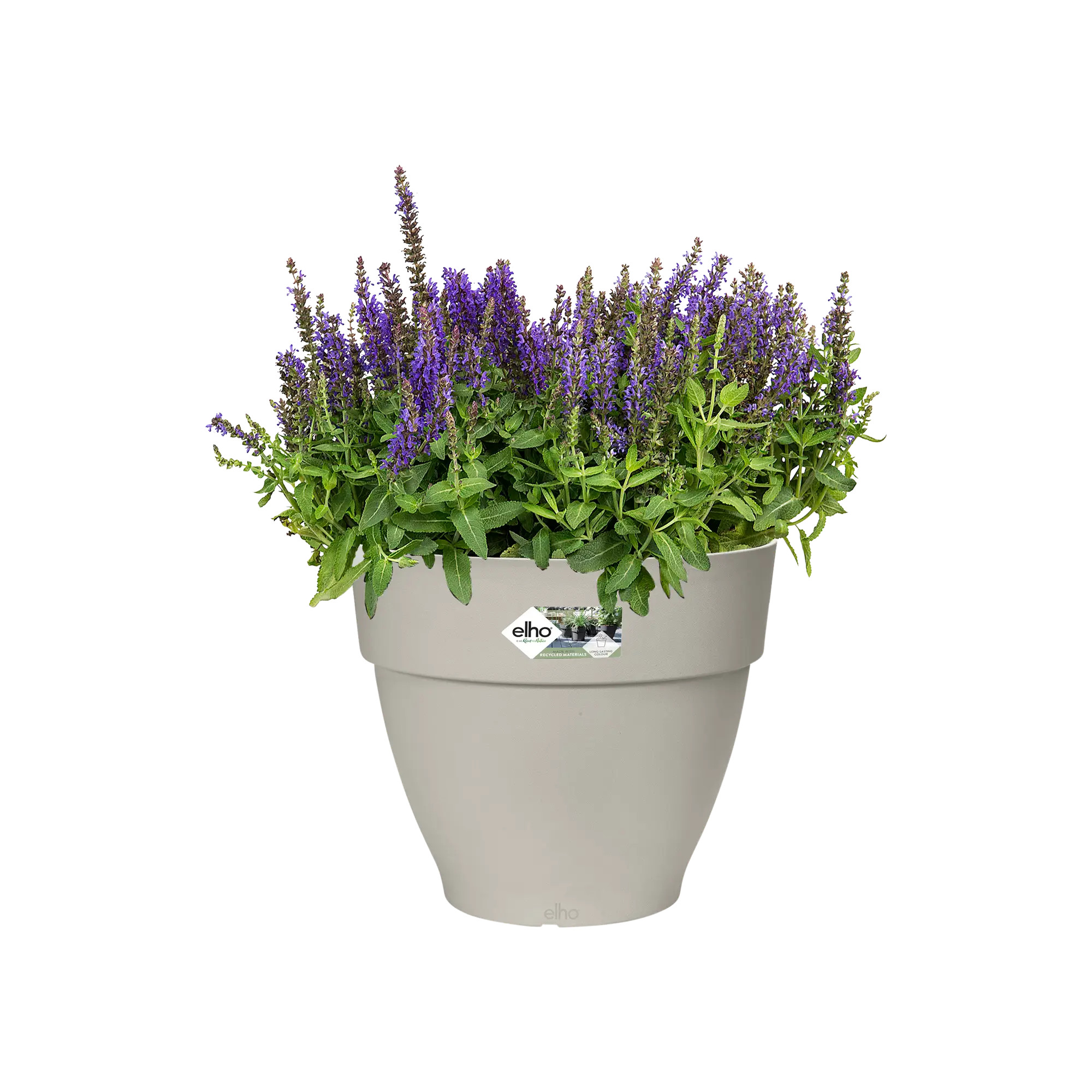 elho@ Blumentopf Vibia Campana Rund 20cm seidenweiß