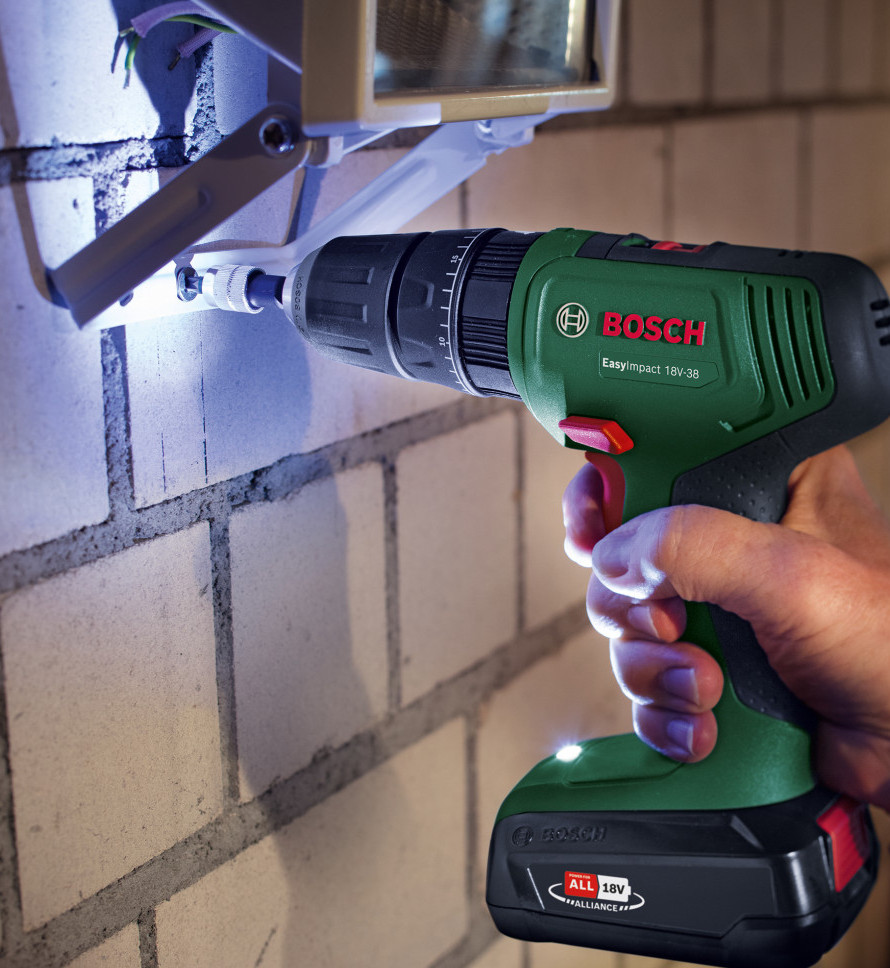 Bosch Akku-Schlagbohrmaschine EasyImpact 18V-38 inkl. Akku + Ladegerät