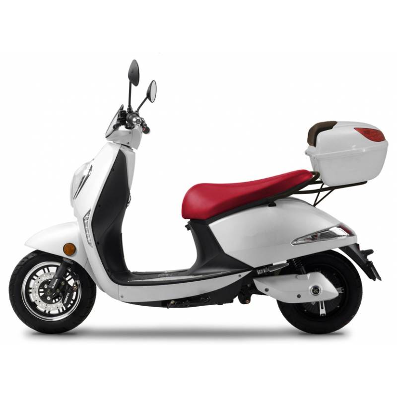 Elektroroller Elettrico 45Km h Li Akku weiss Bosch Motor
