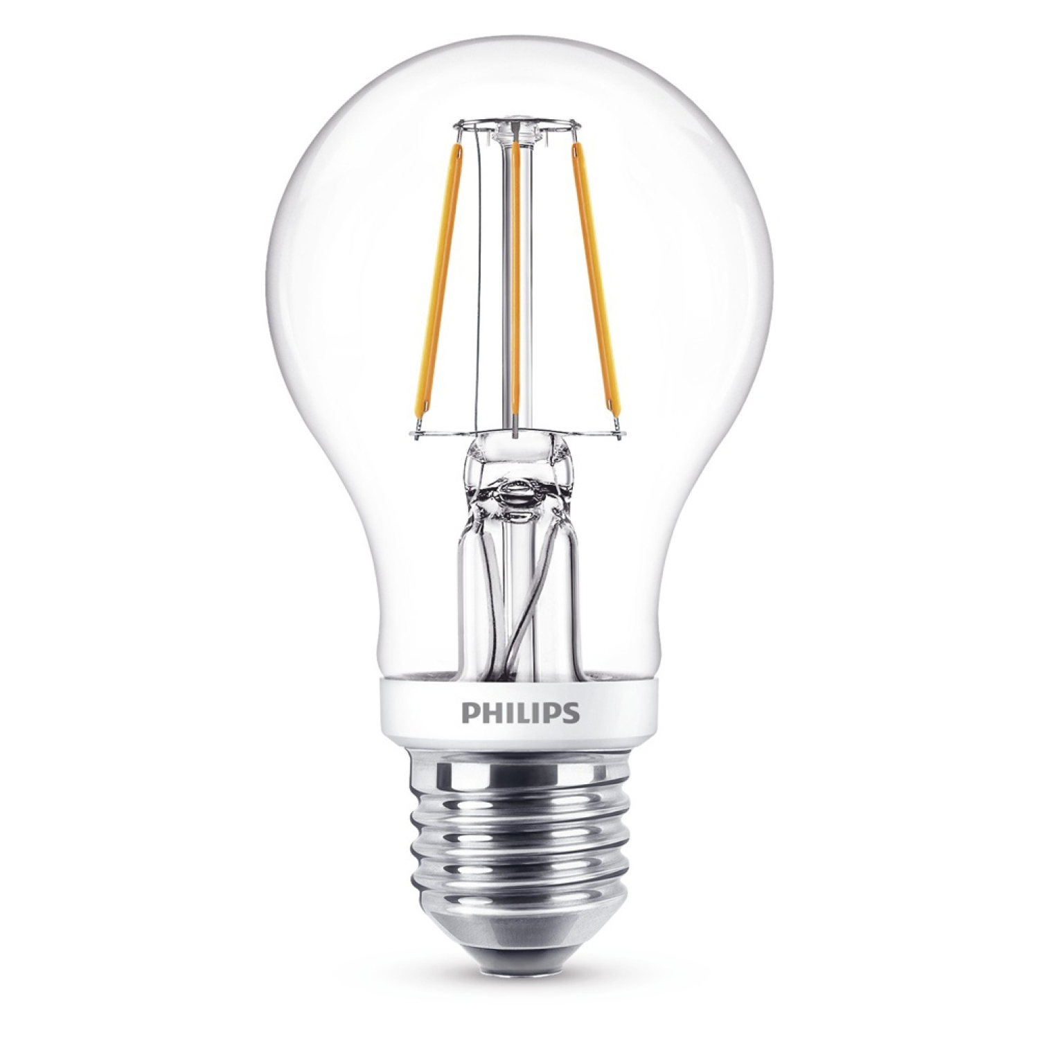 Philips LED Cl Norm E27 5W di klar 470lm A+