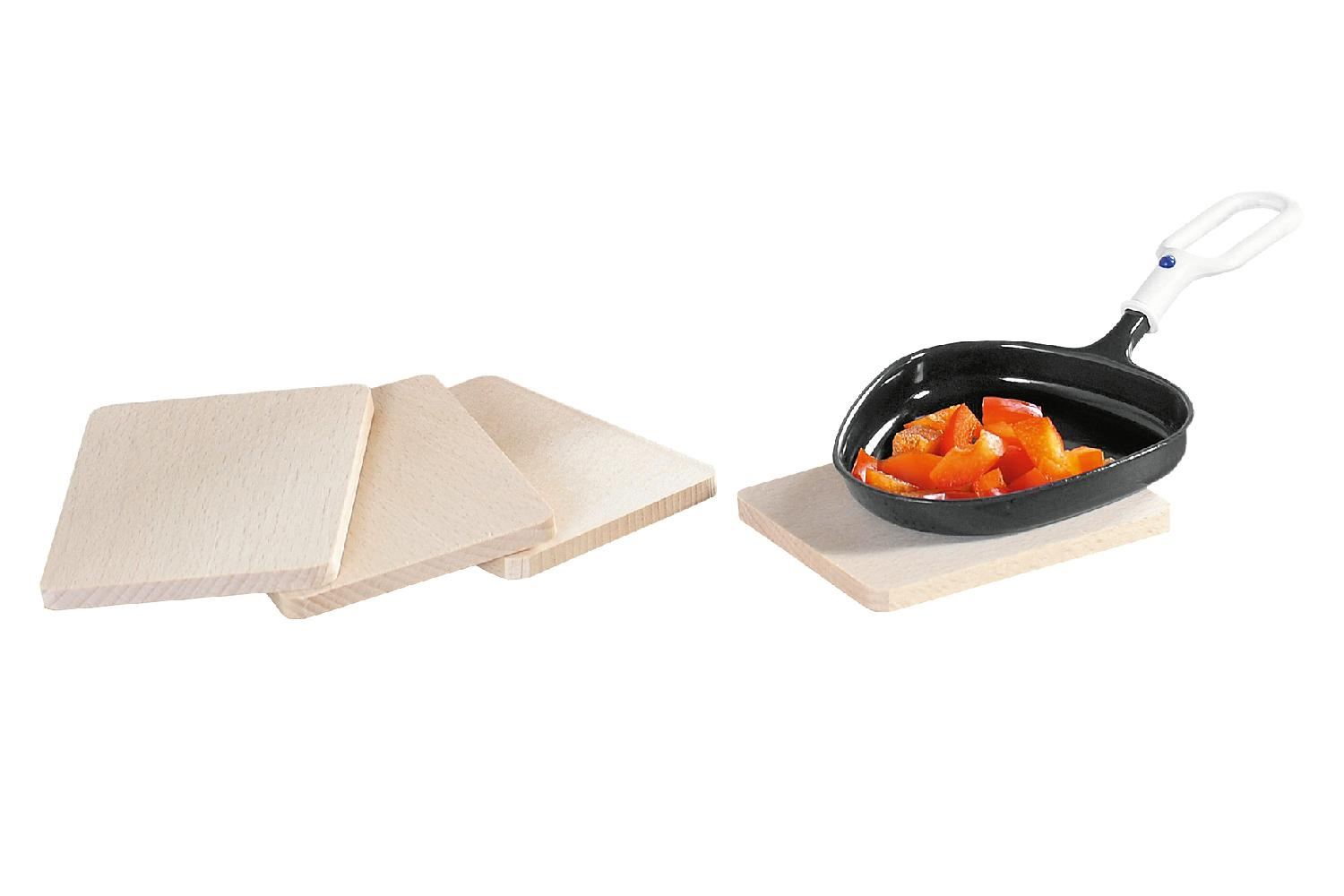 KESPER Raclette Brettchen 10x8cm 8 Stück