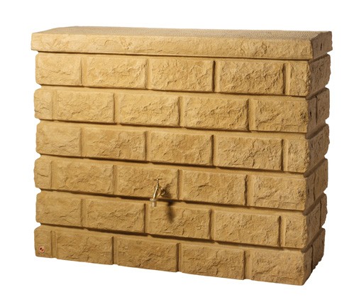 GRAF Regentonne Mauertank Rocky 400L sandstone