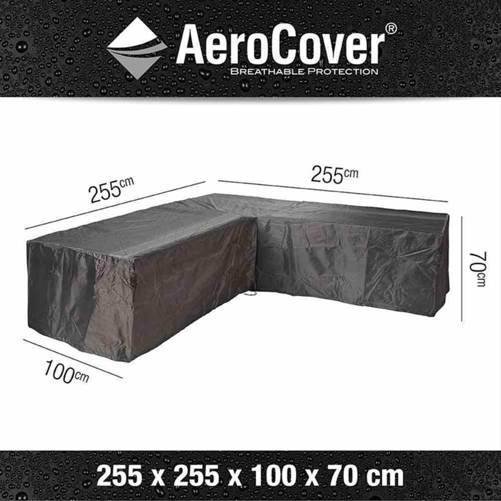 Schutzhülle für Loungegruppe AeroCover 255x255x100xH70cm L