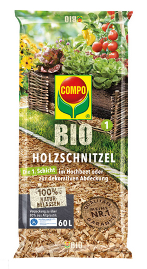 COMPO Bio Holzschnitzel 60L