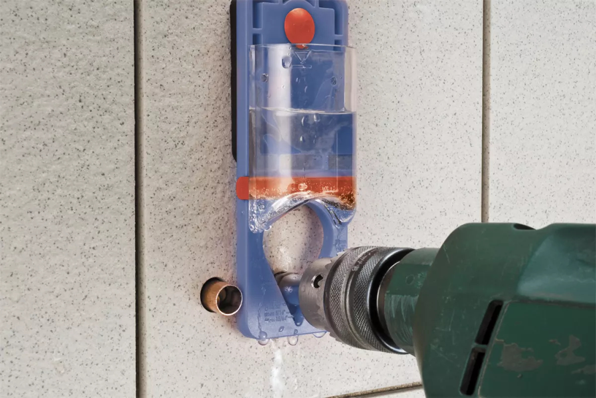 KWB Wassersystem und Bohrzentrierung Bohrerlehre Ø 5 - 35 mm