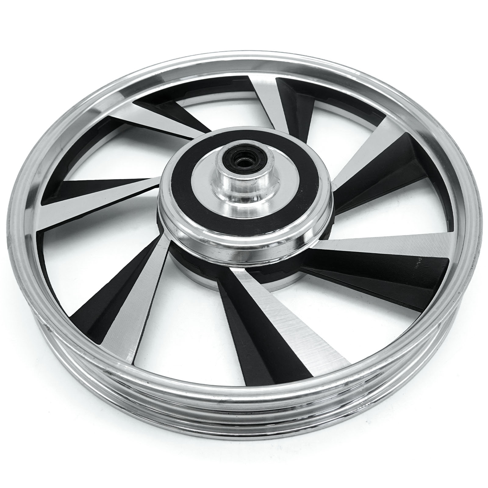 Rolektro Felge, Vorderrad, Schwarz-Silber für BT200/City20/45