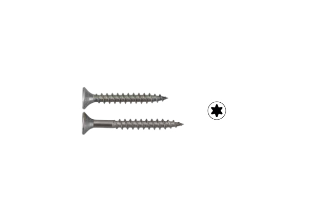 SWG Innenvielzahnschraube Edelstahl Senkkopf VG 3,5x30mm 150 Stück