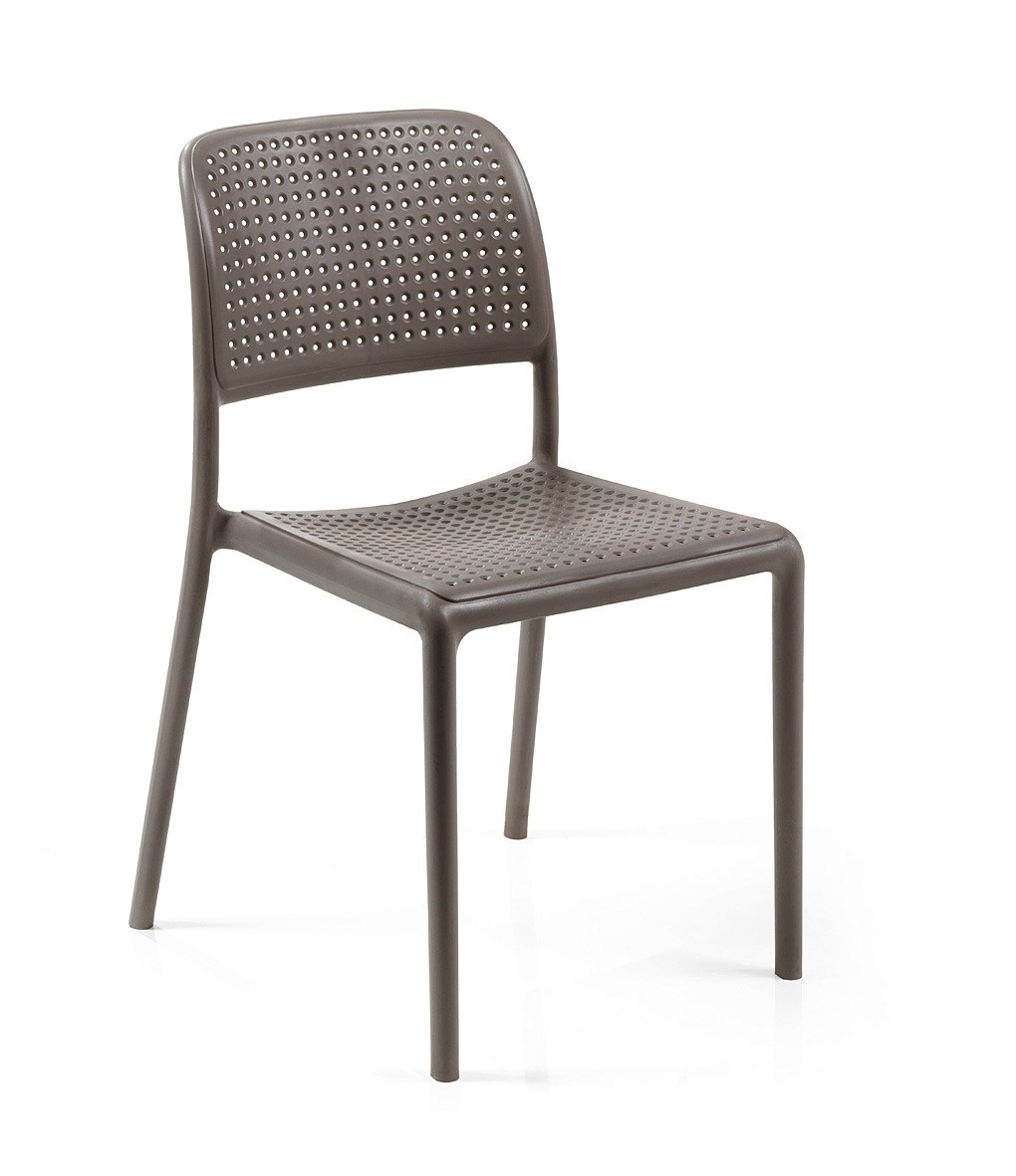 Nardi Stapelstuhl / Gartenstuhl Bora Bistrot Kunststoff tortora