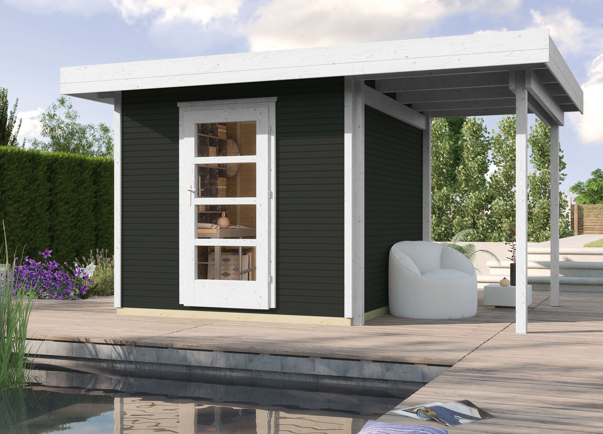 weka Designhaus wekaLine 172 A Gr.1,anthrazit, 28