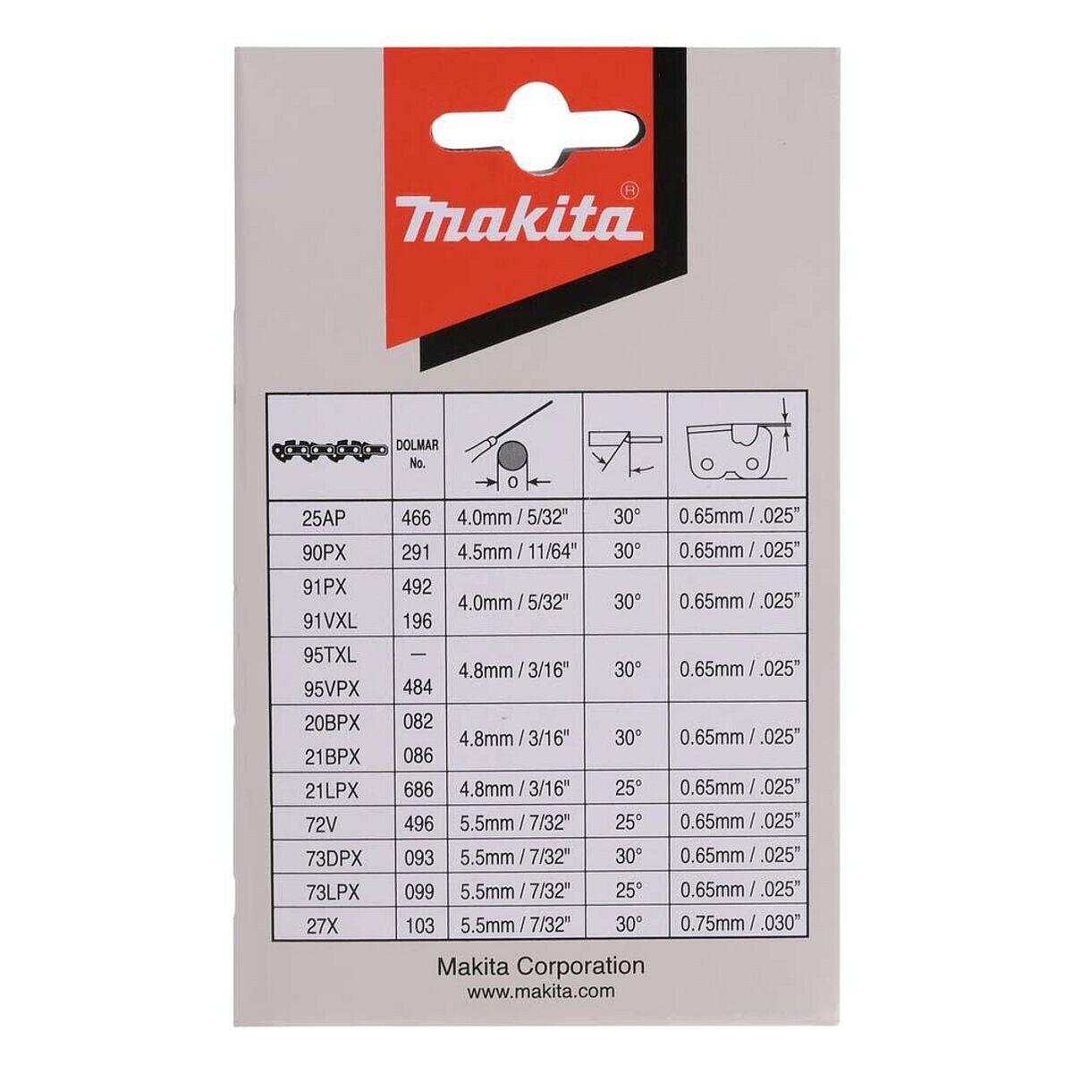 Makita 191H02-6 Sägekette