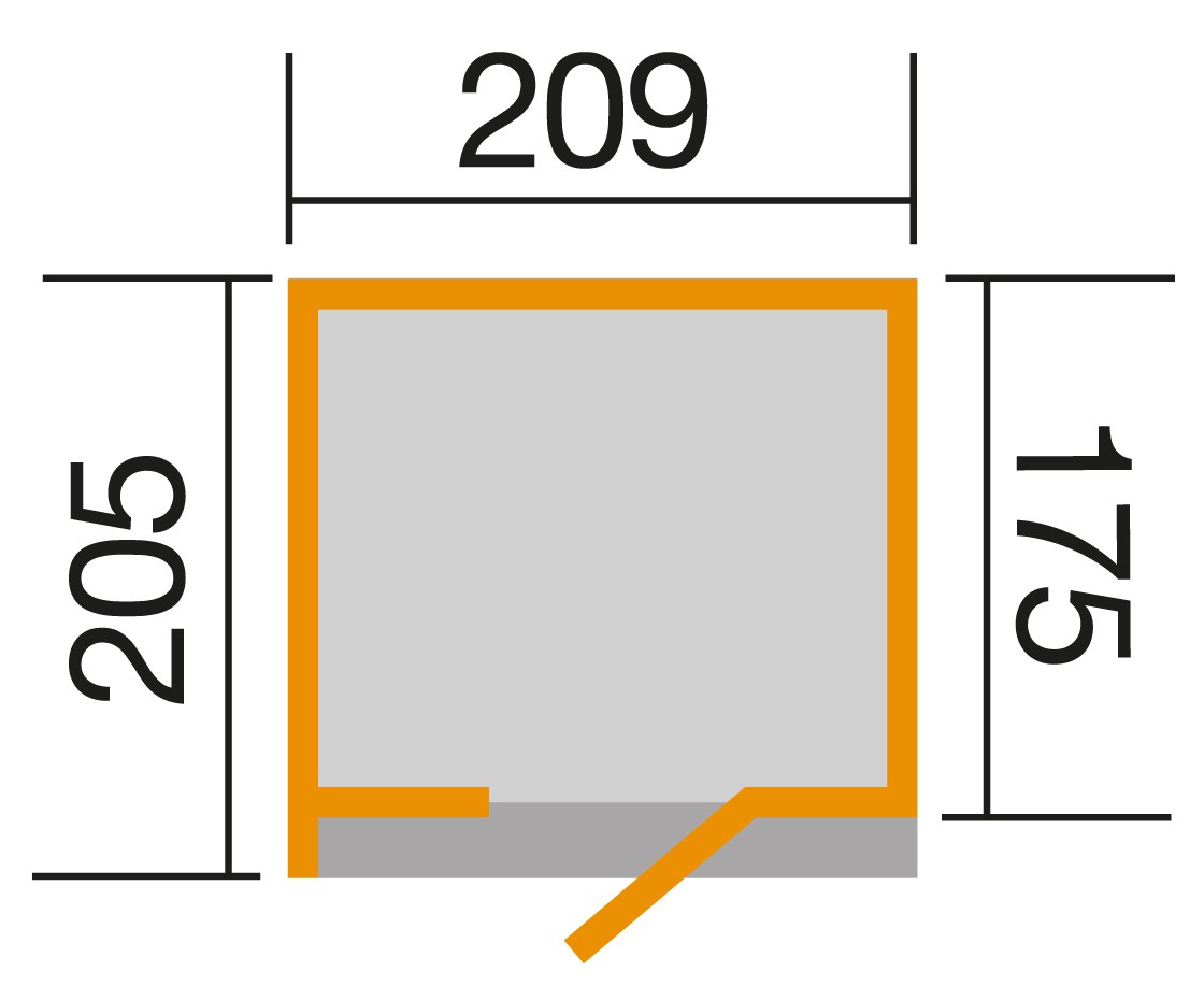 weka Designhaus 262 anthrazit