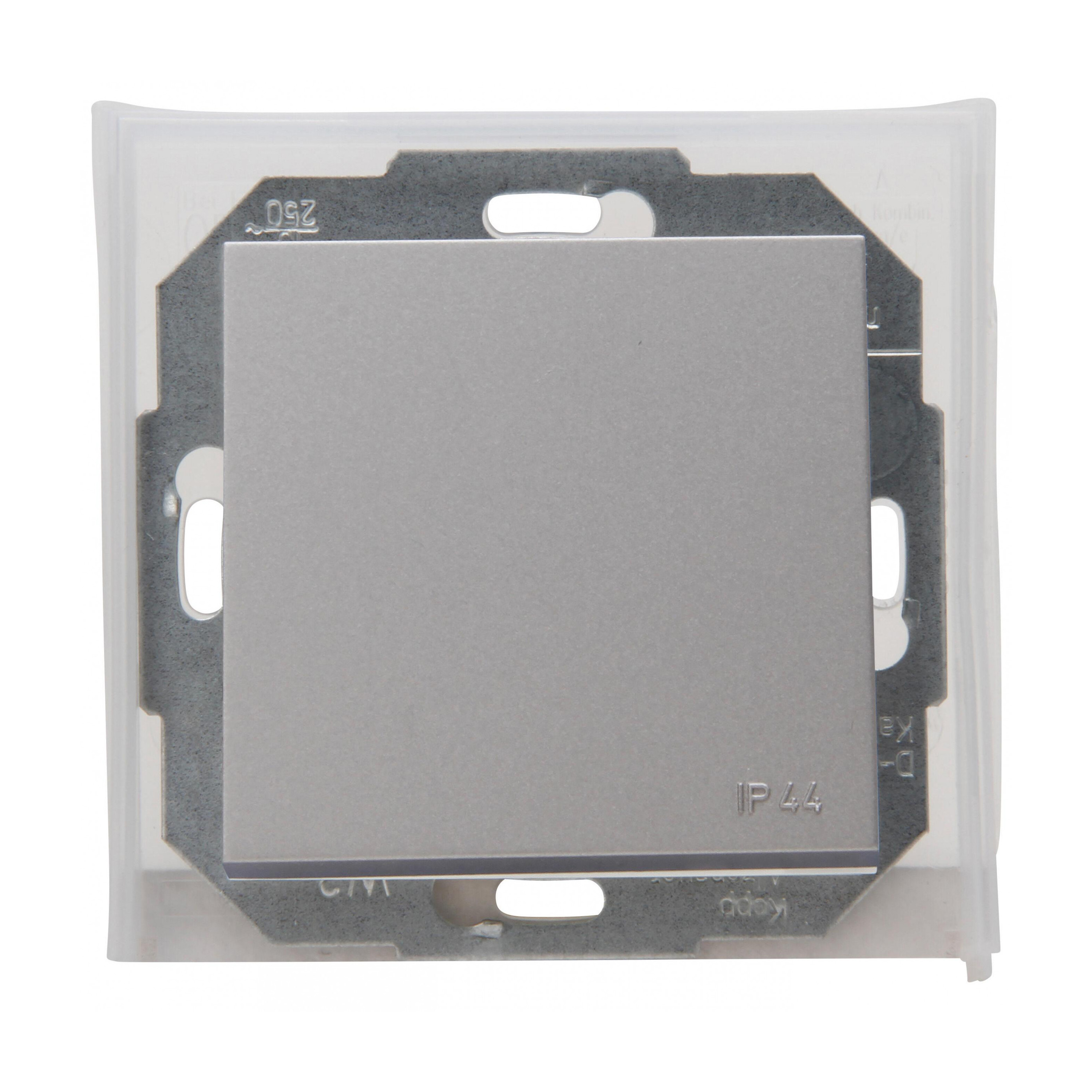 ATHENIS IP44 Aus-Wechselschalter Federplatte Dichtungsring stahl